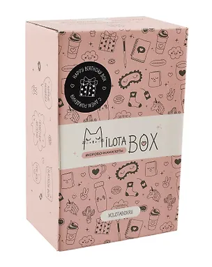 MilotaBox mini Подарочный набор Happy Birthday Box (коробка) (MBS023) 2973680