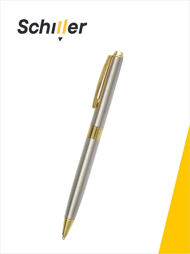 Ручка подарочная шариковая синяя, Harmony, Schiller 243026 — 2