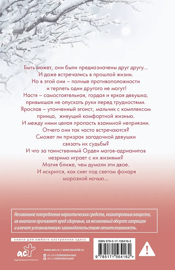 Книга Белые искры снега (Анна Джейн) — 2