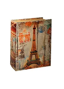 Сувенир, Шкатулка-книга Париж винтаж (24*18,3*6)