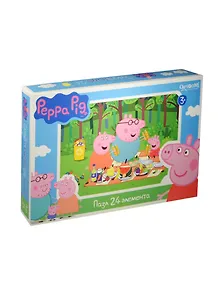 Пазл Оригами 24эл 220*330мм Peppa Pig 01571