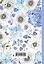 Книга для записи рецептов. Пишем и готовим (голубые цветы), 138х200мм, мягкая обложка с клапанами 80мм — 347366 — 2