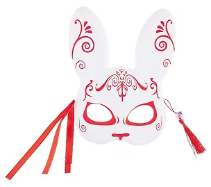 Маска Кролик с узором (17х25) (пластик) (12-BaoZun-M13) 3047278