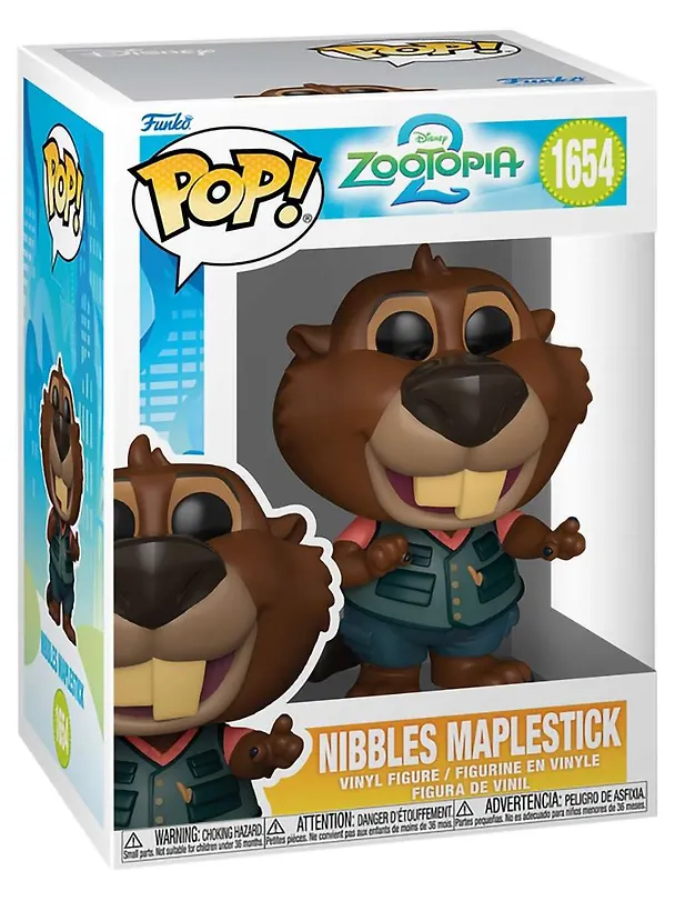 Фигурка Funko POP! Disney Zootopia 2 Nibbles Maplestick (1654) (Fun86636) 3144145 — 2