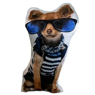 Игрушка, Подушка-игрушка Чихуахуа в очках 30*40см Р54 346353