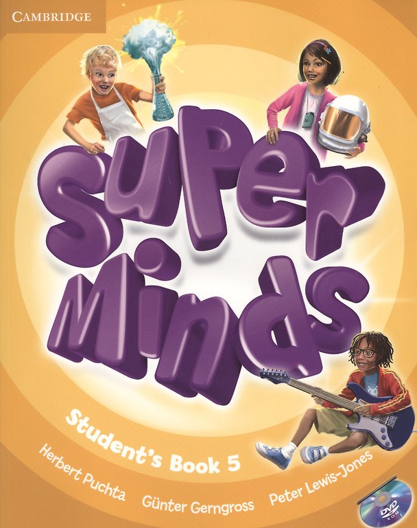 Книга Super Minds Level 5 Students Book (м) Puchta (+DVD) (на англ.яз.) (Гюнтер Гернгросс) — 1