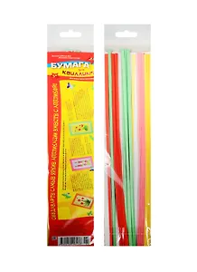 Бумага для квиллинга 4 цвета 200 полос (C1273-01) (Апплика) (упаковка)