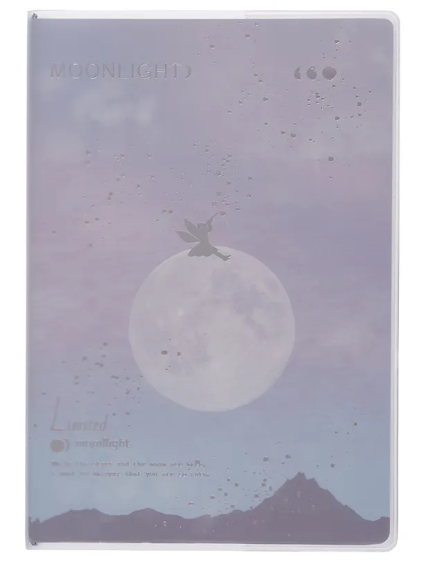 Тетрадь общая в клетку 114 листов, "Moonlignt", со съемной ПВХ-обложкой, розово-голубая, Yoi 3087372 — 11