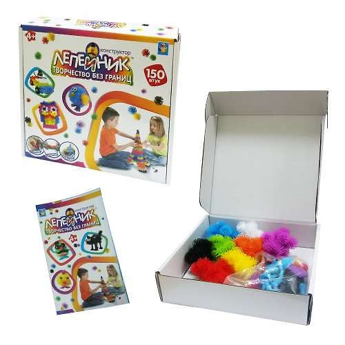 Конструктор, 1TOY/Вантой, Лепейник 114 деталей,36 аксессуаров 329690 — 1