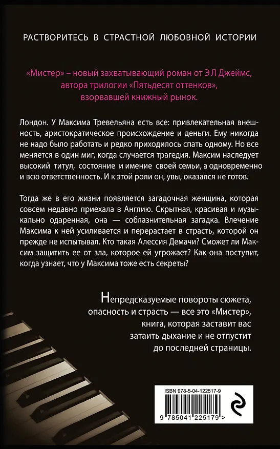 Книга Мистер (Эрика Л. Джеймс) — 2