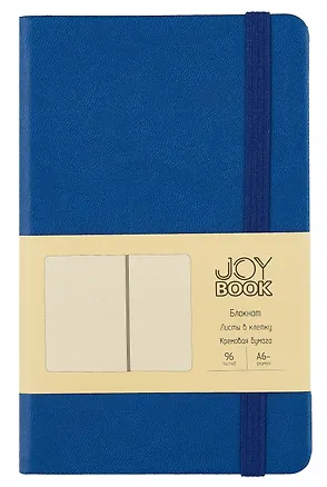 Записная книжка «Синее озеро» А6, 96 листов в клетку, экокожа, Joy Book 3018258