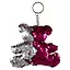 Брелок с пайетками Медвежонок (текстиль) — 2630213 — 1