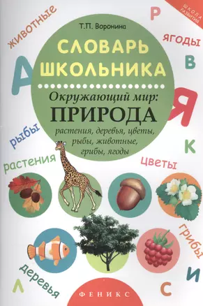 Словарь школьника. Окружающий мир : природа — 2452755 — 1