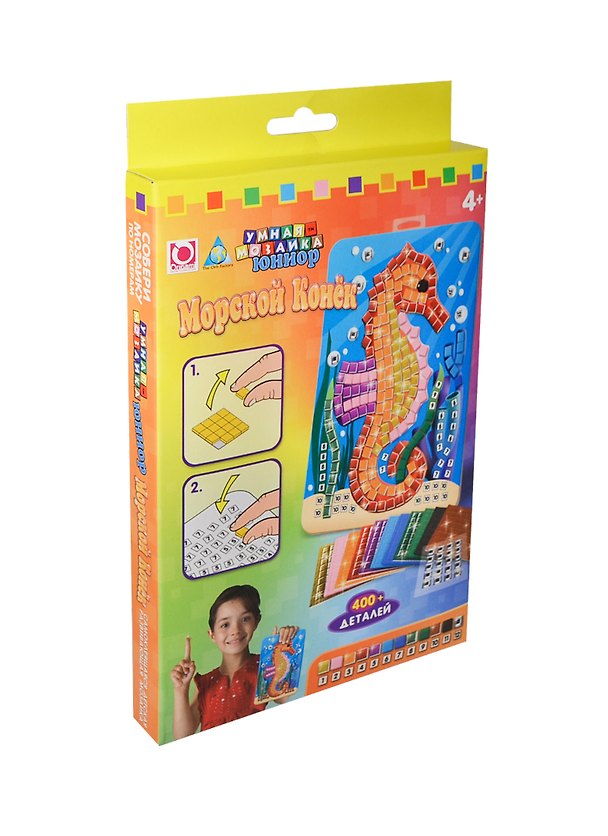 Игровой набор Умная мозаика Юниор Морской Конек (6323, 05048) (4+) (400+ дет) 2262883 — 1