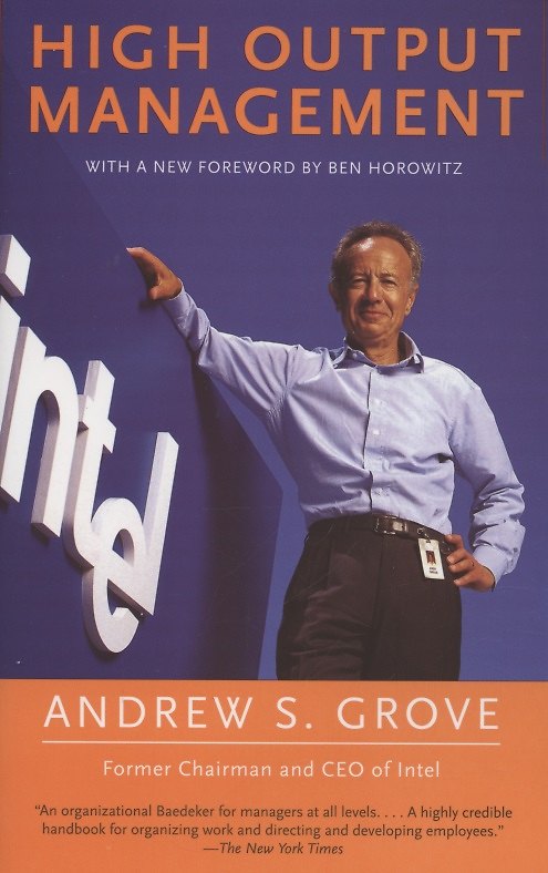 ΠΠ½ΠΈΠ³Π° High Output Management (Andrew S. Grove) β 1