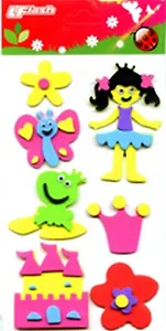 Наклейки детские Eva Sticker вспененный полипропилен (Ле Флэш)