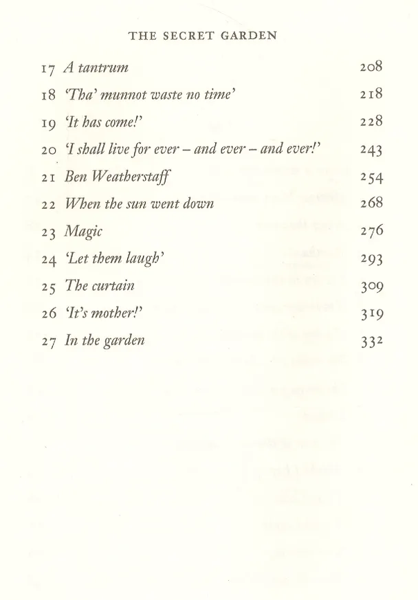 Книга The Secret Garden (Фрэнсис Элиза Ходжсон Бёрнетт) — 8