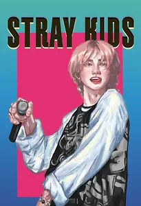 Обложка для паспорта. Stray Kids. Хенджин (ПВХ, 185х133 мм)