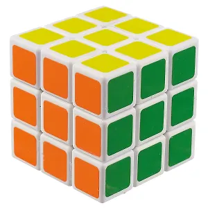 Игра, Головоломка, Кубик белый 6,5см 12-01561-5715