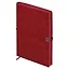 Ежедневник дат. 2026г. А5 176л "Тиволи глосс" красный, кожзам, мягк. переплет, застёжка-резинка, блинт.тиснение, офсет, справ.мат-лы, ляссе, инд.уп — 3116546 — 3