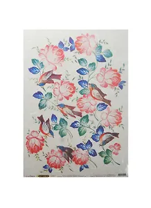 Рис. бумага для декупажа Cadence Craft Premier Птички-невелички (CP00515) (А3) (25г/м) (упаковка)