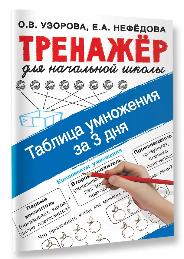 Книга Таблица умножения за 3 дня. Тренажер для начальной школы (Ольга Узорова) — 3