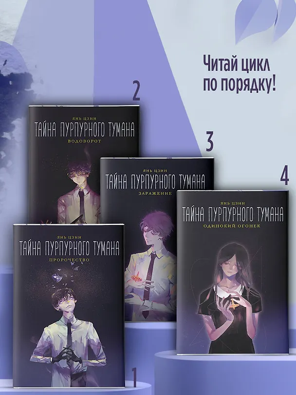 Книга Тайна пурпурного тумана. Водоворот (Янь Цзин) — 6