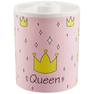 Стакан для пишущих принадлежностей "Queen" пластик