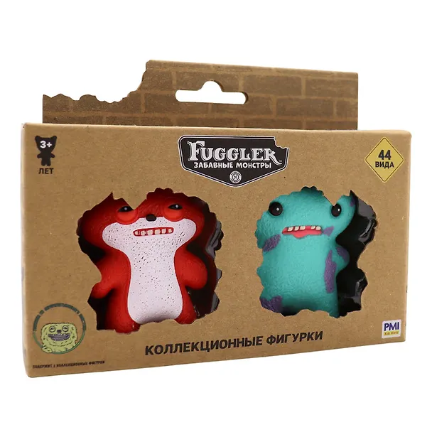 Коллекционные фигурки Fugglers Хитрая лиса, Зубной монстр (2шт) (FG2015I) 3133897 — 3