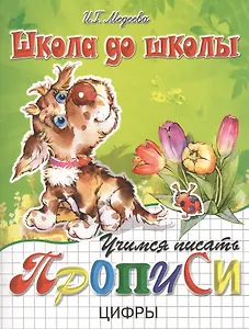 Учимся писать. Прописи. Цифры