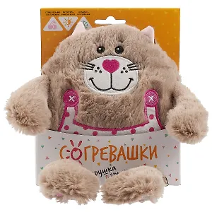 Игрушка мягкая, Согревашки, Грелка-Игрушка Кошечка MT-MRT0414028
