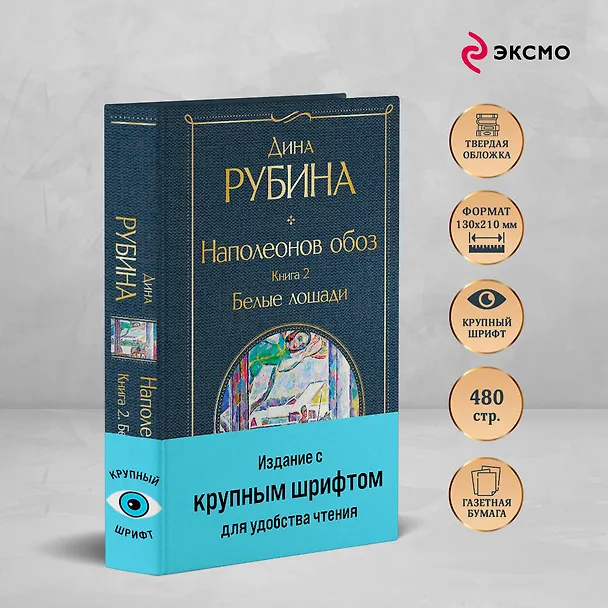 Книга Наполеонов обоз. Книга 2: Белые лошади (Дина Рубина) — 7