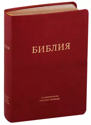 Библия в современном русском переводе (бордовая) — 2663321 — 1