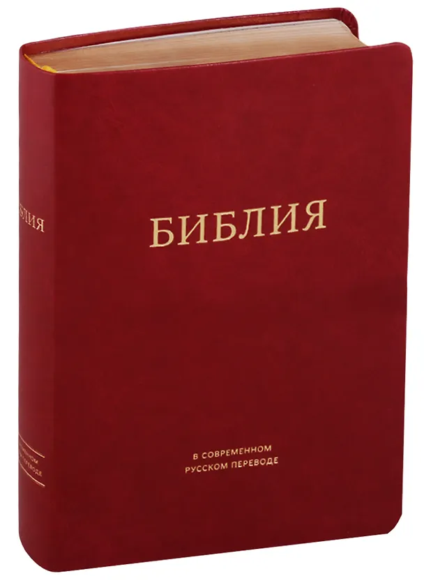 Книга Библия в современном русском переводе (бордовая) () — 1