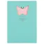 Книга для записей «Butterfly», мятная, 80 листов, А6+ — 250427 — 1