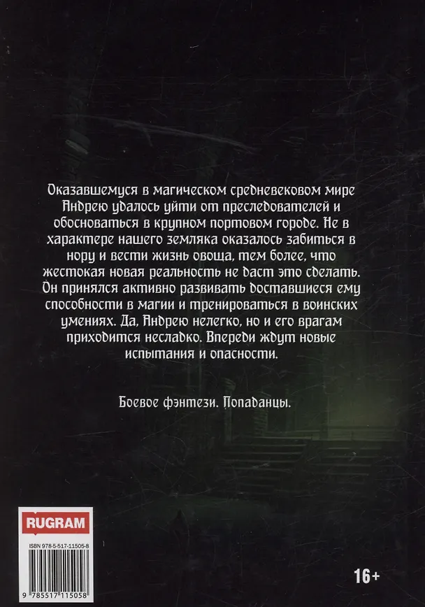 Книга Попаданец. Маг Тени. Книга 2 (Серг Усов) — 2