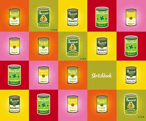 Скетчбук. Энди Уорхол (твердый переплет, 96 стр., 240х200 мм)