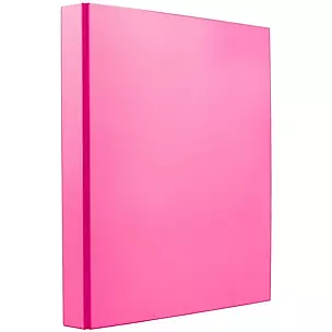 Папка архивная 35мм А4 "Neon" 4 кольца, розовый — 259011 — 1