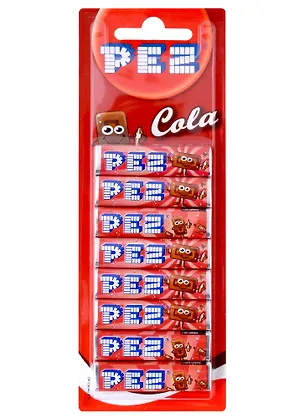 Конфета ПЕЦ со вкусом колы, 68г 2961389