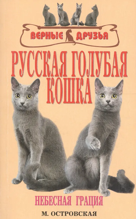 Книга Русская голубая кошка. Небесная грация (н/о) (Мария Островская) — 4