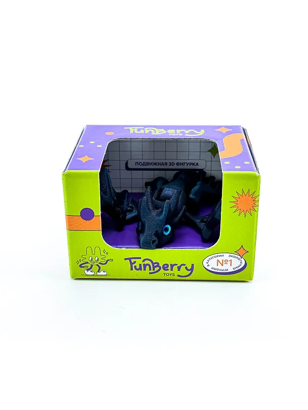 Фигурка 3D с кнопкой Виверна Моли (пластик) (15х9) (09005999) 3114668 — 4