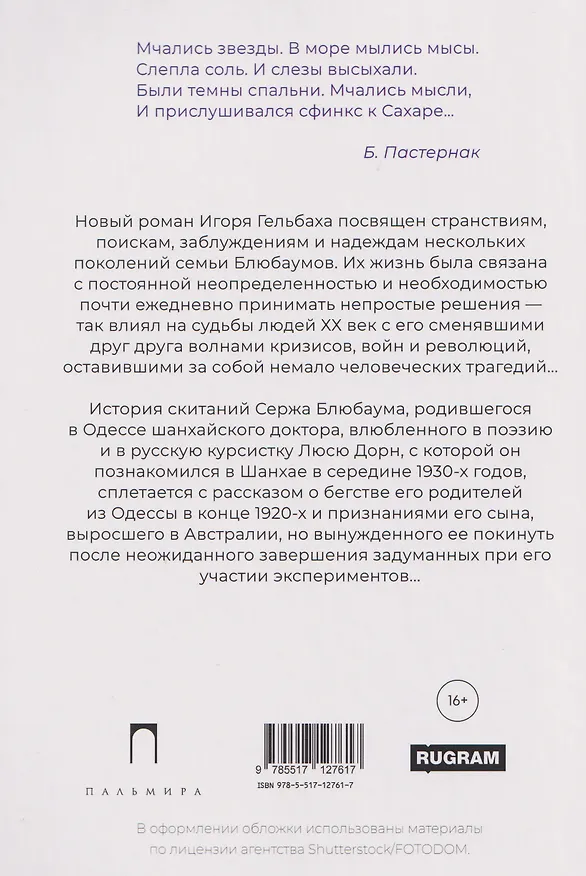 Книга Слепая соль: роман (Игорь Гельбах) — 2
