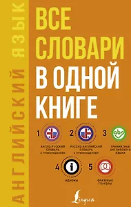 Английский язык. Все словари в одной книге: Англо-русский словарь с произношением. Русско-английский словарь с произношением. Грамматика английского языка. Идиомы. Фразовые глаголы