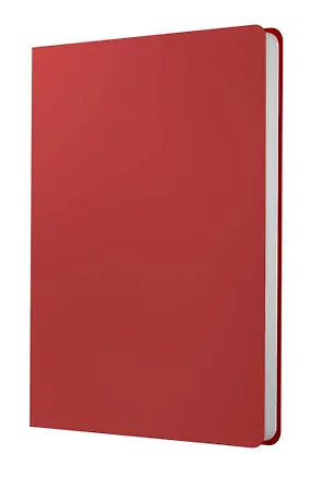 Ежедневник недат. А5 152л "Paragraph" красный, 7Б, тв.переплет, иск.кожа, покрытие Soft Touch, скругл.углы, тонир.блок, ляссе, инд.уп 3055866