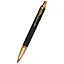 Ручка шариковая Parker, IM Premium Black/Gold GT, подарочная синяя — 242968 — 1