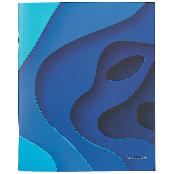 Тетрадь общая «Blue. Design», 48 листов в клетку, А5 - Paper Art 251229 — 1