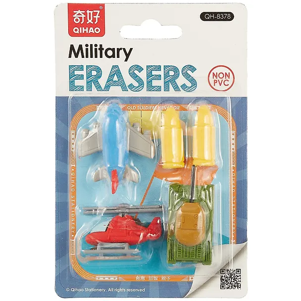 Ластик-пазл «Military», 5 штук 2730271 — 1