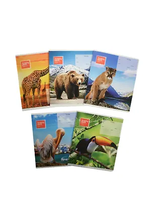 Тетрадь в линейку ПЗБФ, "Удивительная планета", 18 листов, в ассортименте 237039