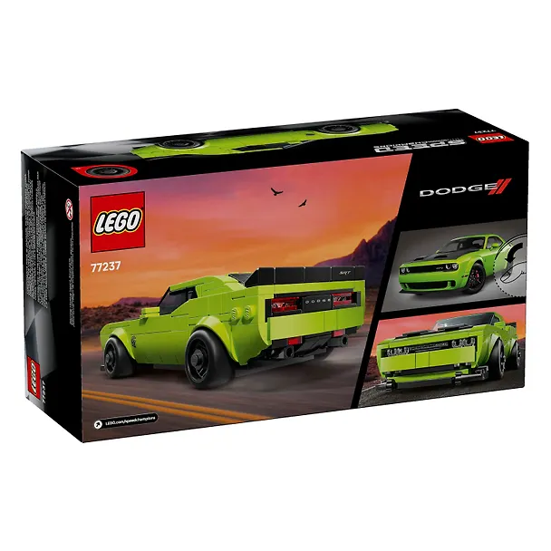77237 Конструктор детский LEGO Speed Champions Автомобиль Dodge Challenger SRT Hellcat, 390 деталей, возраст 9+ 3169393 — 3