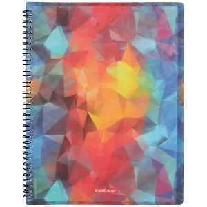 Папка 20ф А4 "Dynamique" пластик, спираль, Erich Krause